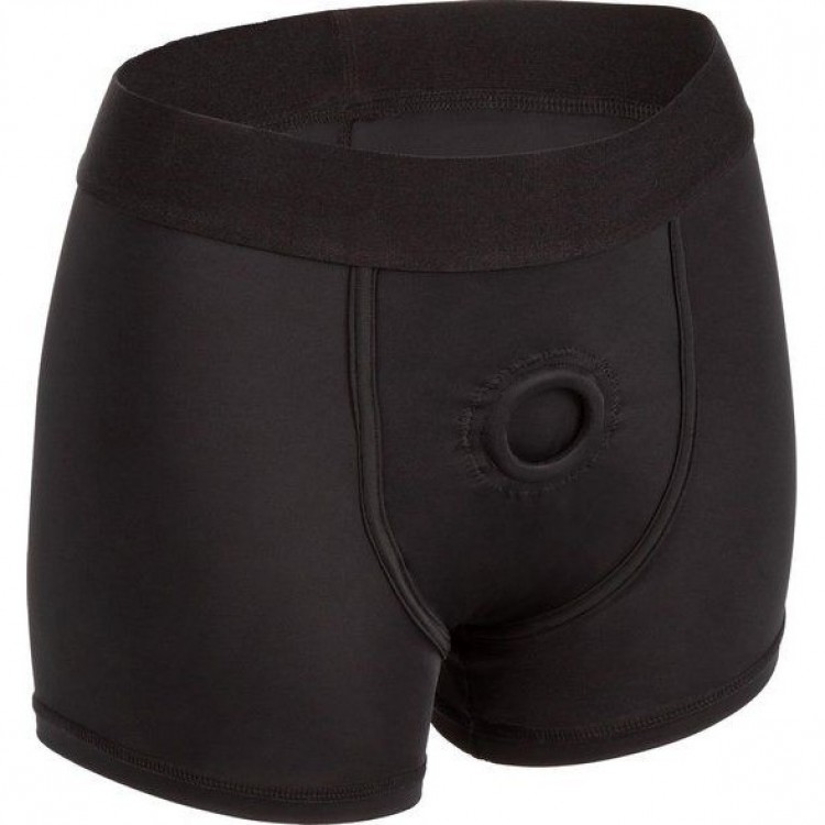 Черные трусы-боксеры BOUNDLESS BOXER BRIEF HARNESS L/XL