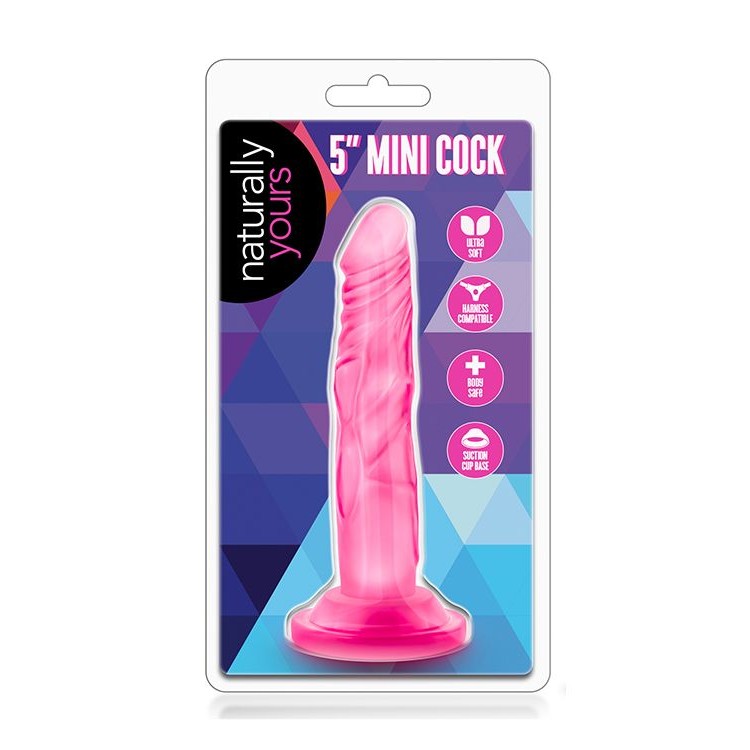 Розовый фаллоимитатор 5 Inch Mini Cock - 14,6 см.