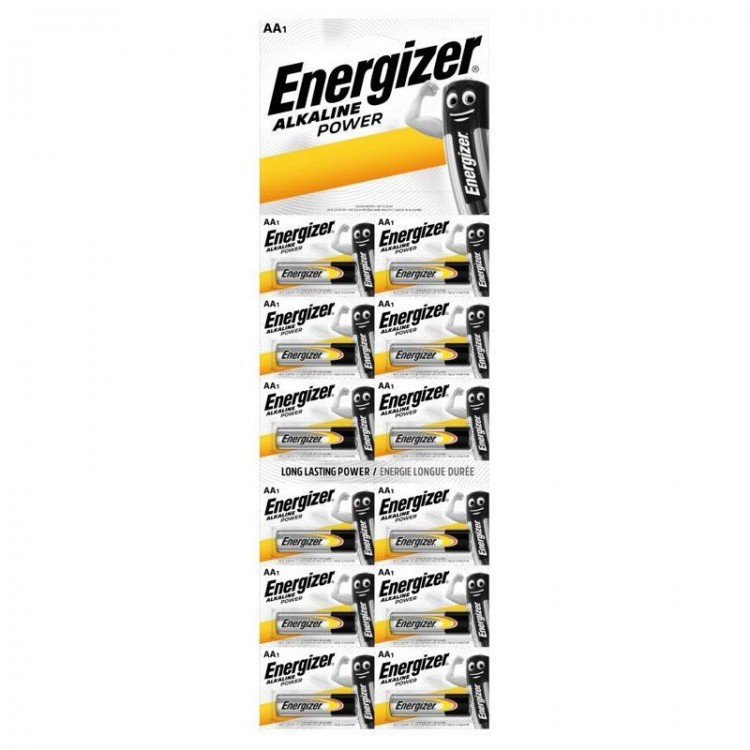 Батарейки Energizer POWER AA/LR6 1.5V - 12 шт.