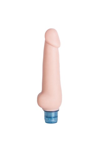 Телесный вибромассажёр Vibro Realistic Cock Dildo - 19,5 см.