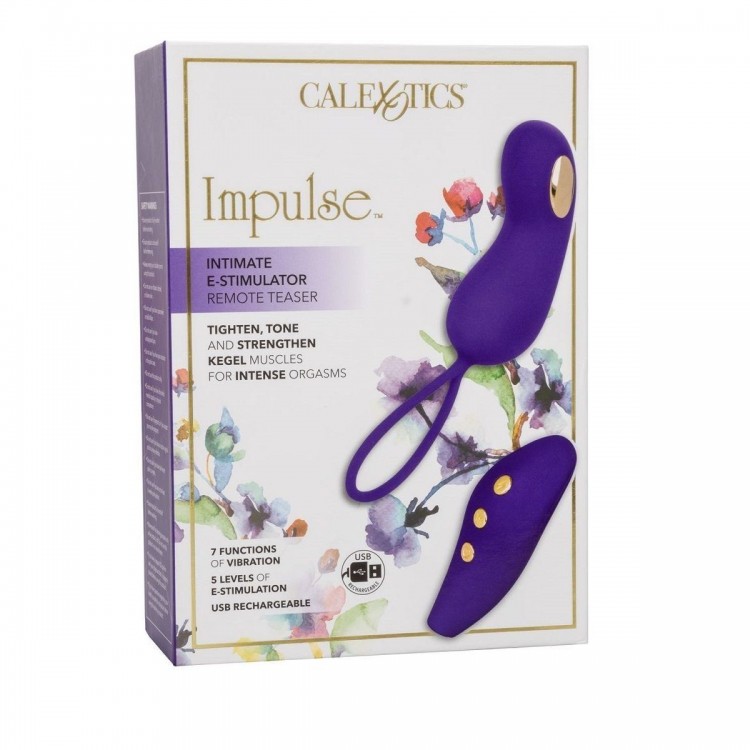 Фиолетовый вибротренажёр Кегеля с электростимуляцией Intimate E-Stimulator Remote Teaser Фиолетовый вибротренажёр Кегеля с электростимуляцией Intimate E-Stimulator Remote Teaser