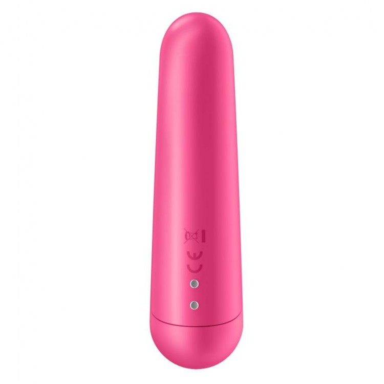 Розовый мини-вибратор Ultra Power Bullet 3