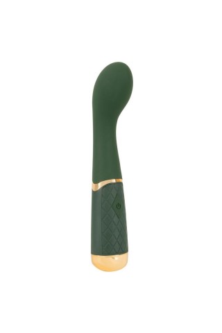 Зеленый стимулятор точки G Luxurious G-Spot Massager - 19,5 см.