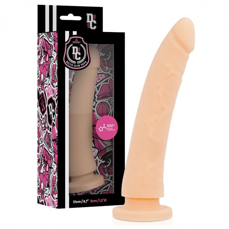 Телесный фаллоимитатор из силикона Delta Сlub Toys Dong Flesh Silicone - 17 см. Телесный фаллоимитатор из силикона Delta Сlub Toys Dong Flesh Silicone - 17 см.