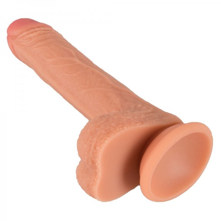 Телесный фаллоимитатор Real Nature Boy S - 18,7 см. Телесный фаллоимитатор Real Nature Boy S - 18,7 см.