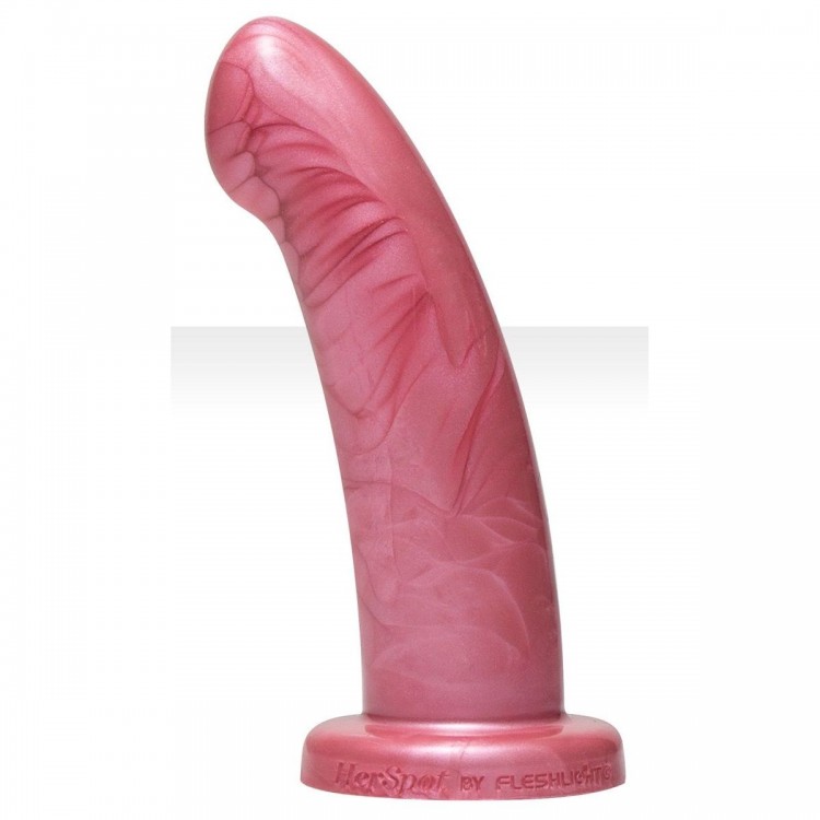 Розовый фаллоимитатор Golden Rose Dildo Medium - 15,3 см.