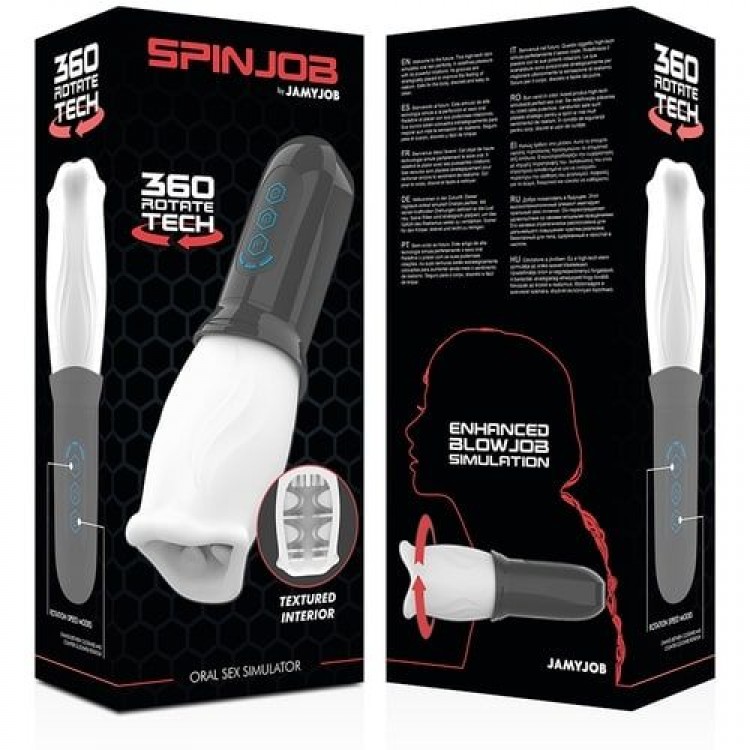 Мужской оросимулятор Spinjob Oral Sex Stimulator Мужской оросимулятор Spinjob Oral Sex Stimulator