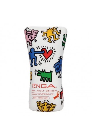 Мастурбатор-туба Keith Haring Soft Tube CUP