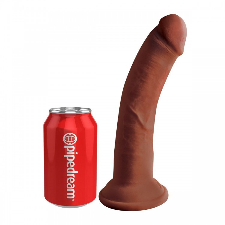 Коричневый фаллоимитатор на присоске 8" Triple Density Cock - 24,1 см. Коричневый фаллоимитатор на присоске 8" Triple Density Cock - 24,1 см.