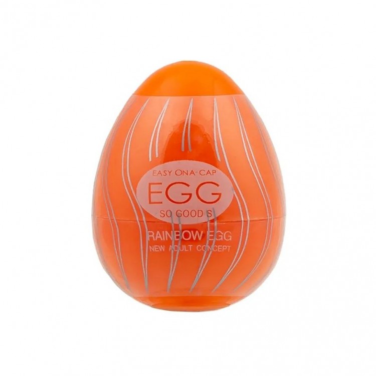 Мастурбатор-яйцо OYO Rainbow Orange