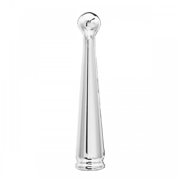 Металлический перезаряжаемый вибратор Metal Mike - 14,2 см.