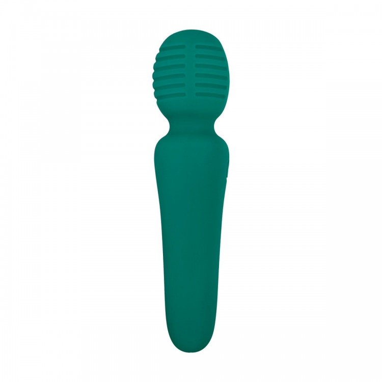 Зеленый мини-wand Eve s Petite Private Pleasure Wand - 14,8 см.