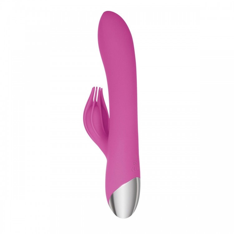 Розовый вибратор-кролик Eve s Clit Tickling Rabbit - 20,4 см. Розовый вибратор-кролик Eve s Clit Tickling Rabbit - 20,4 см.