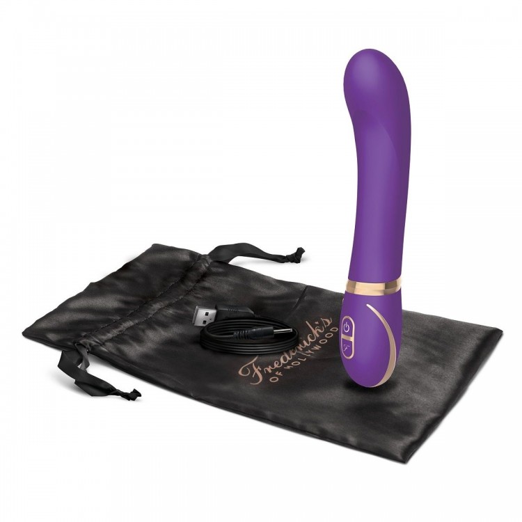 Фиолетовый вибромассажёр G-Spot Vibrator