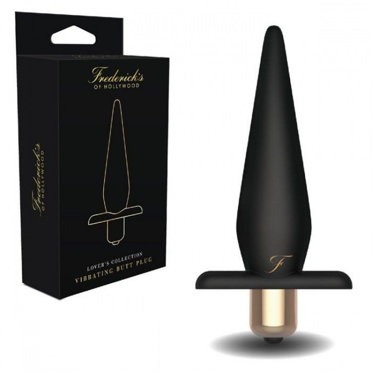 Черный анальный плаг Vibrating Butt Plug Черный анальный плаг Vibrating Butt Plug
