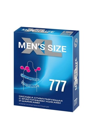 Стимулирующая насадка на пенис MEN SIZE 777