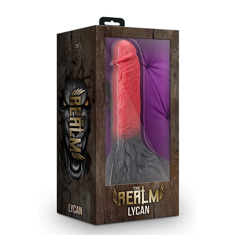 Реалистичный фаллоимитатор Lycan Lock On Werewolf Dildo - 26,7 см.