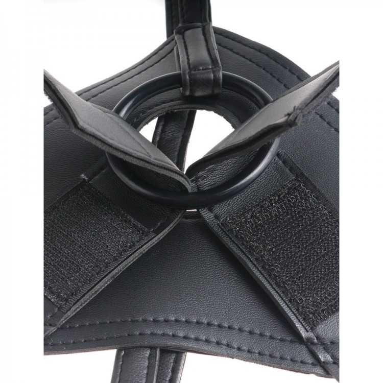 Страпон с телесной насадкой 7 Uncut with Strap on Harness - 18 см.
