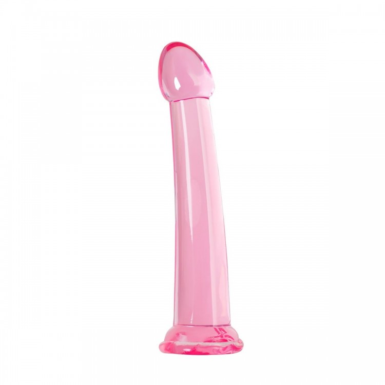 Розовый нереалистичный фаллоимитатор Jelly Dildo XL - 22 см.