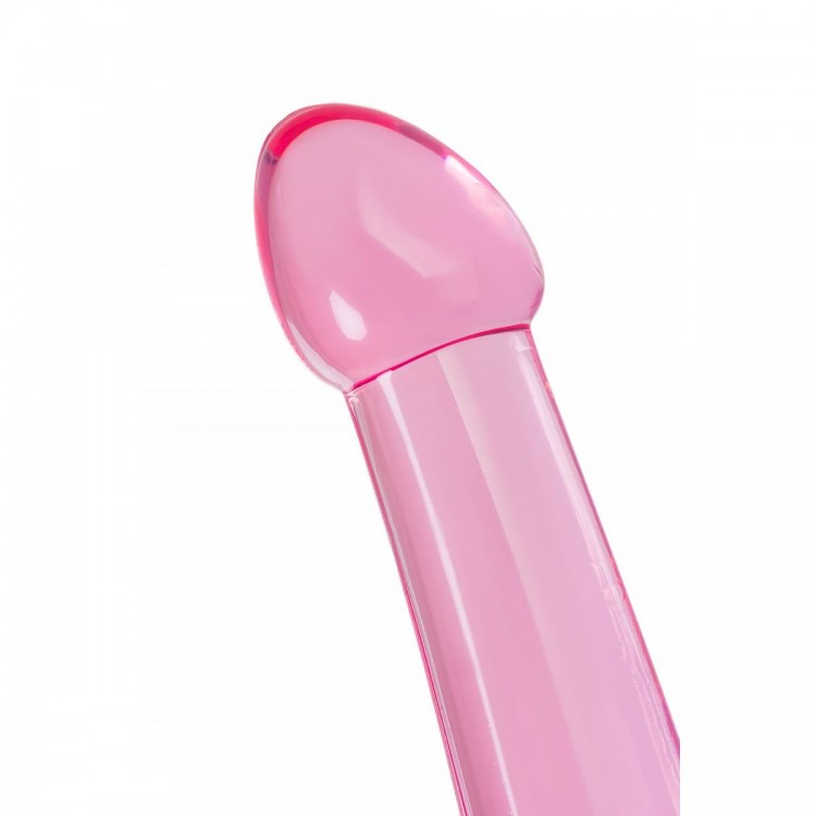 Розовый нереалистичный фаллоимитатор Jelly Dildo XL - 22 см.