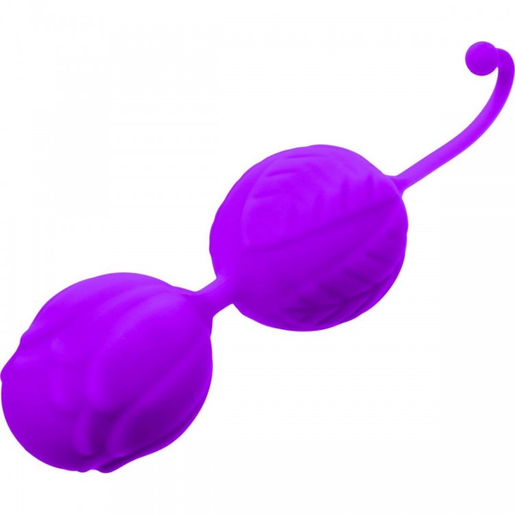 Фиолетовые вагинальные шарики Horny Orbs