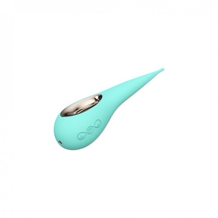Аквамариновый точечный клиторальный стимулятор Lelo Dot - 16,5 см. Аквамариновый точечный клиторальный стимулятор Lelo Dot - 16,5 см.