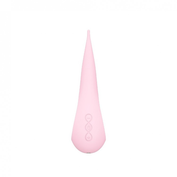 Розовый точечный клиторальный стимулятор Lelo Dot - 16,5 см.