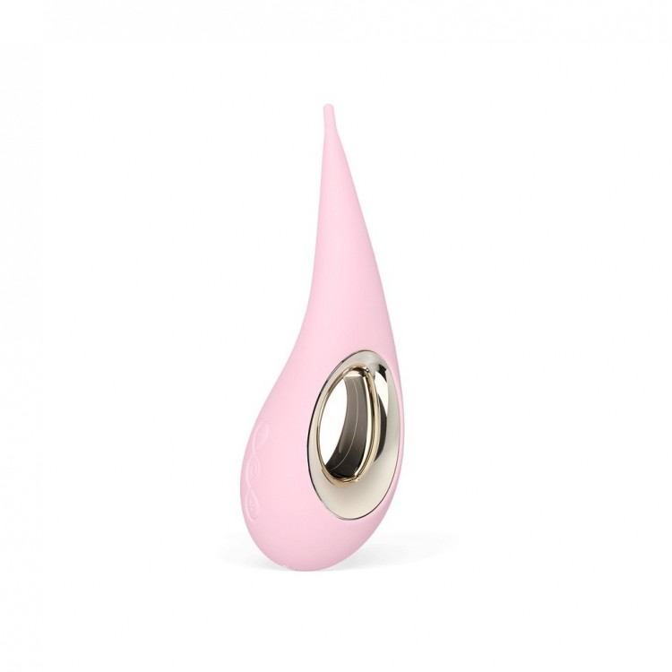 Розовый точечный клиторальный стимулятор Lelo Dot - 16,5 см.