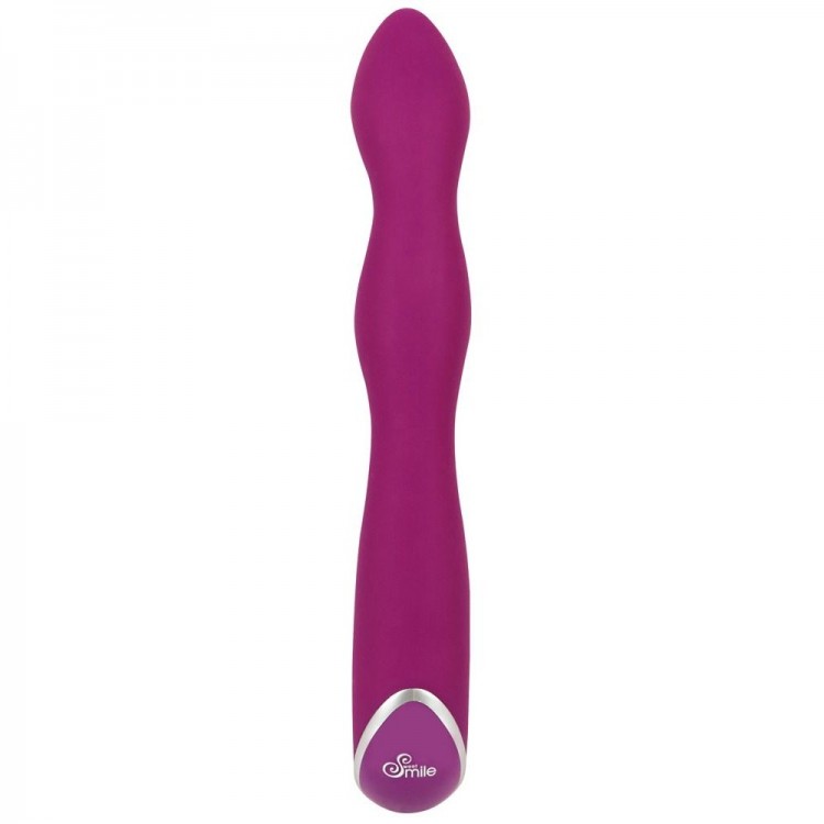 Фиолетовый вибратор A & G-Spot Rabbit Vibrator для стимуляции зон G и A - 23,6 см.