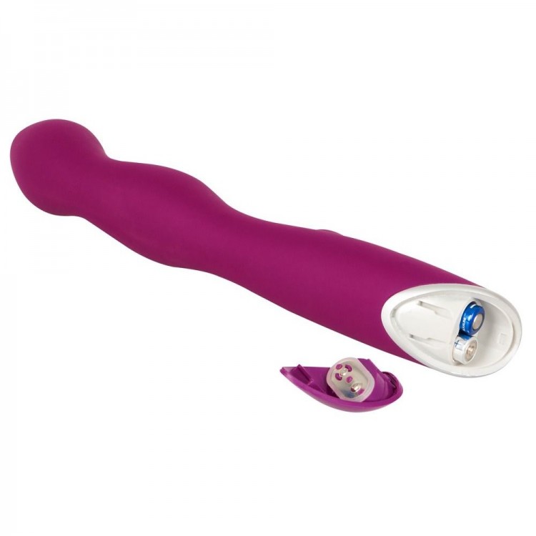 Фиолетовый вибратор A & G-Spot Rabbit Vibrator для стимуляции зон G и A - 23,6 см.