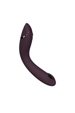 Сливовый стимулятор G-точки Womanizer OG c технологией Pleasure Air и вибрацией - 17,7 см.