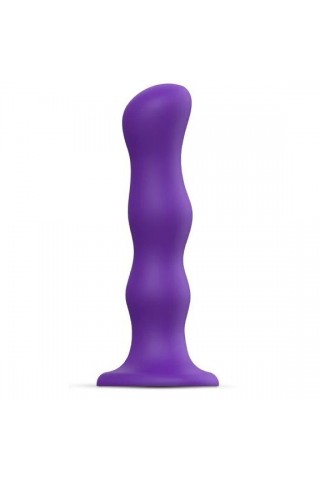 Фиолетовая насадка Strap-On-Me Dildo Geisha Balls size M