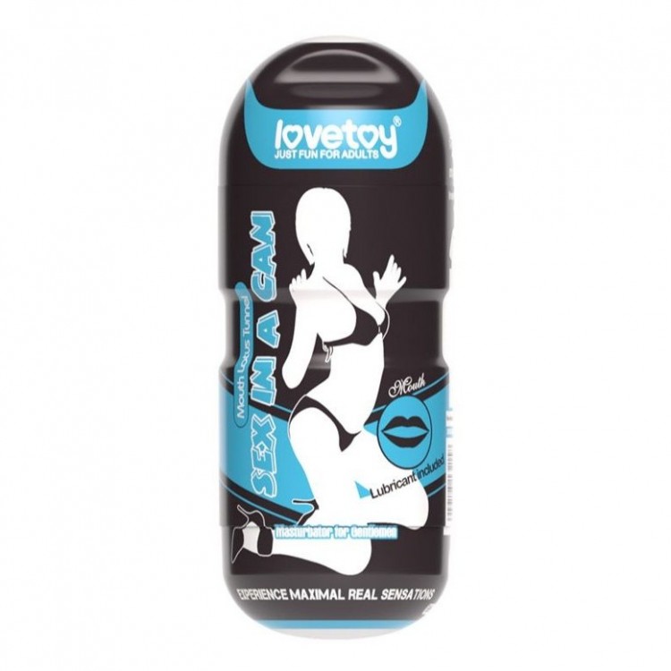 Телесный мастурбатор-ротик Sex in a can