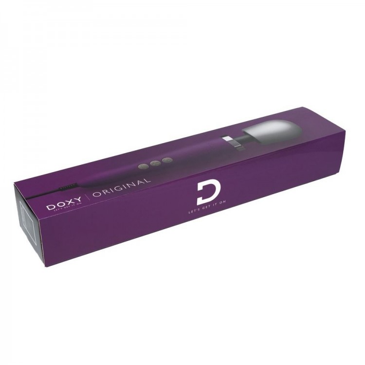 Фиолетовый жезловый вибратор Doxy Original Massager Фиолетовый жезловый вибратор Doxy Original Massager