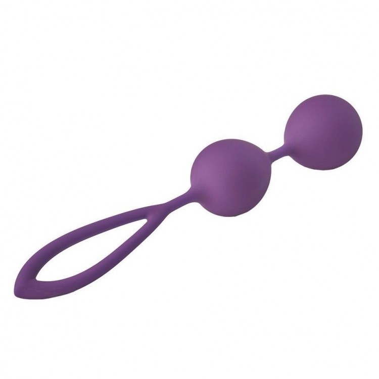 Фиолетовые вагинальные шарики Flirts Kegel Balls