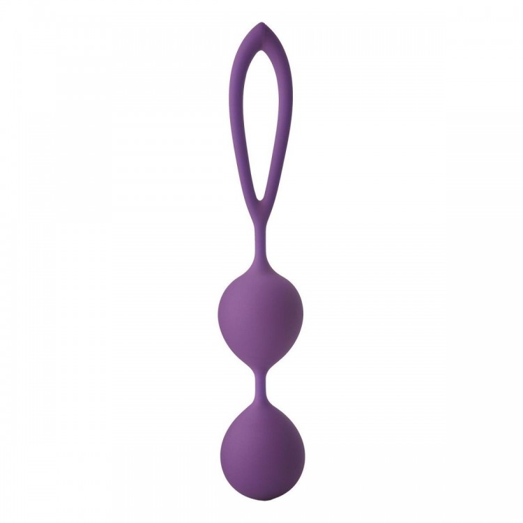 Фиолетовые вагинальные шарики Flirts Kegel Balls