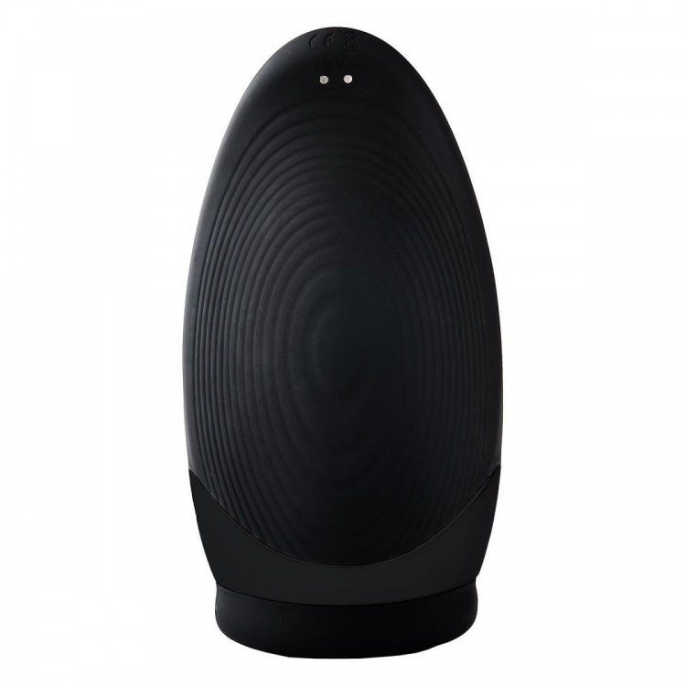 Мастурбатор с вибрацией и функцией нагрева Squeezable Stroker