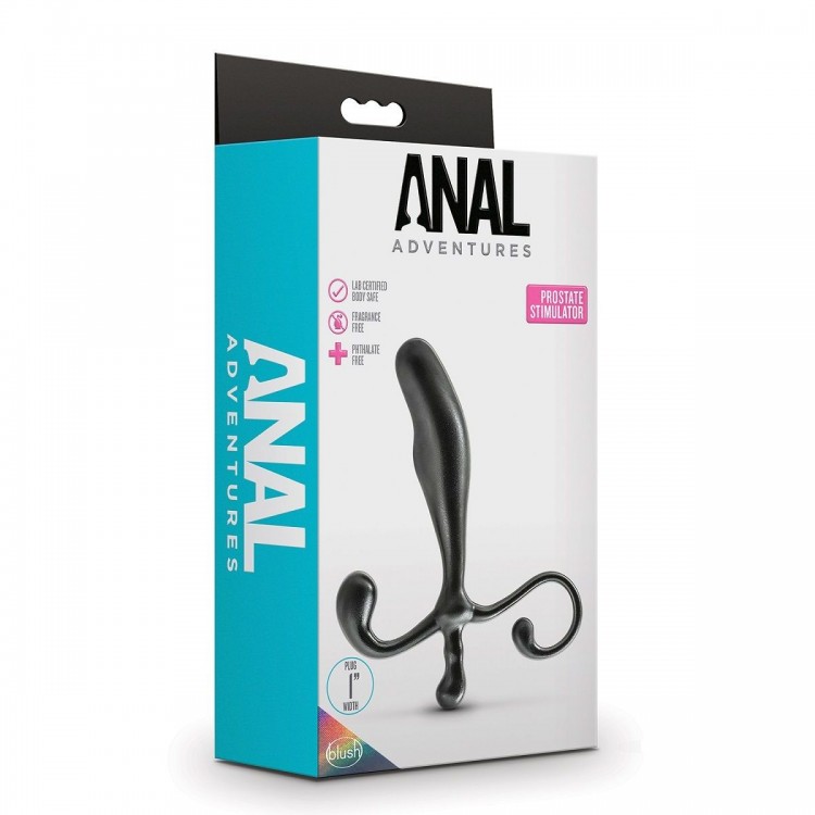 Черный стимулятор простаты Prostate Stimulator - 12,7 см.