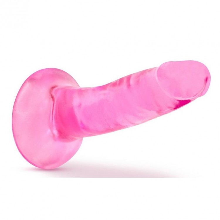 Розовый фаллоимитатор Hard N Happy - 13,9 см. Розовый фаллоимитатор Hard N Happy - 13,9 см.