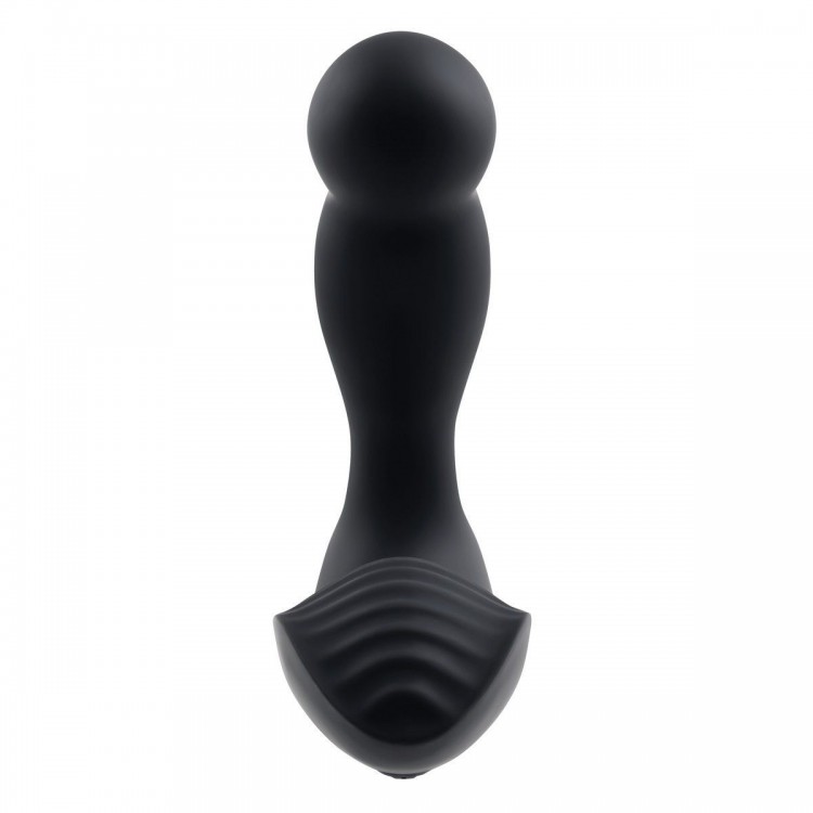 Черный массажер простаты Adams Come-Hither Prostate Massager - 13,5 см.