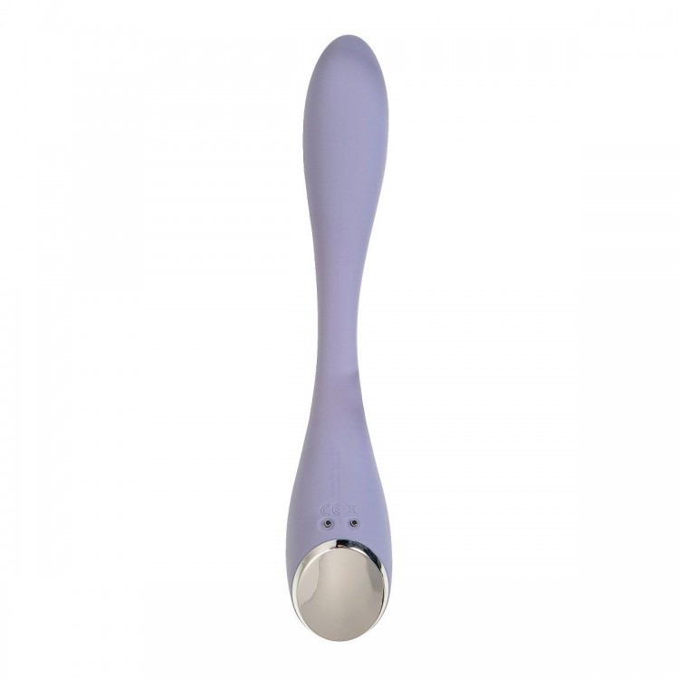 Сиреневый гибкий вибратор Satisfyer G-Spot Flex 5+ - 19,6 см.