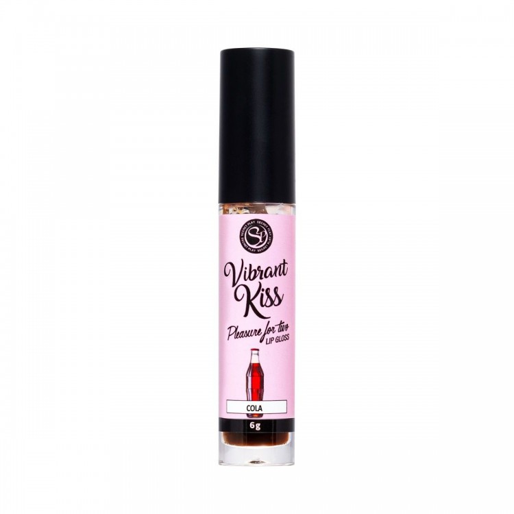 Бальзам для губ Lip Gloss Vibrant Kiss со вкусом колы - 6 гр.