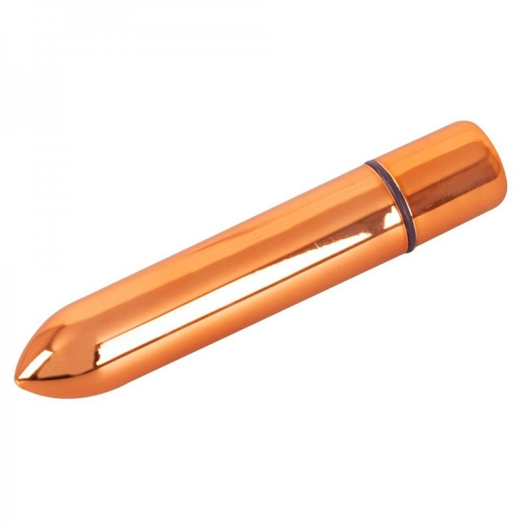 Золотистая перезаряжаемая вибропуля Skyn Thrill Золотистая перезаряжаемая вибропуля Skyn Thrill