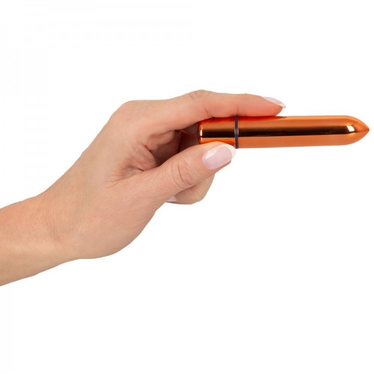 Золотистая перезаряжаемая вибропуля Skyn Thrill Золотистая перезаряжаемая вибропуля Skyn Thrill