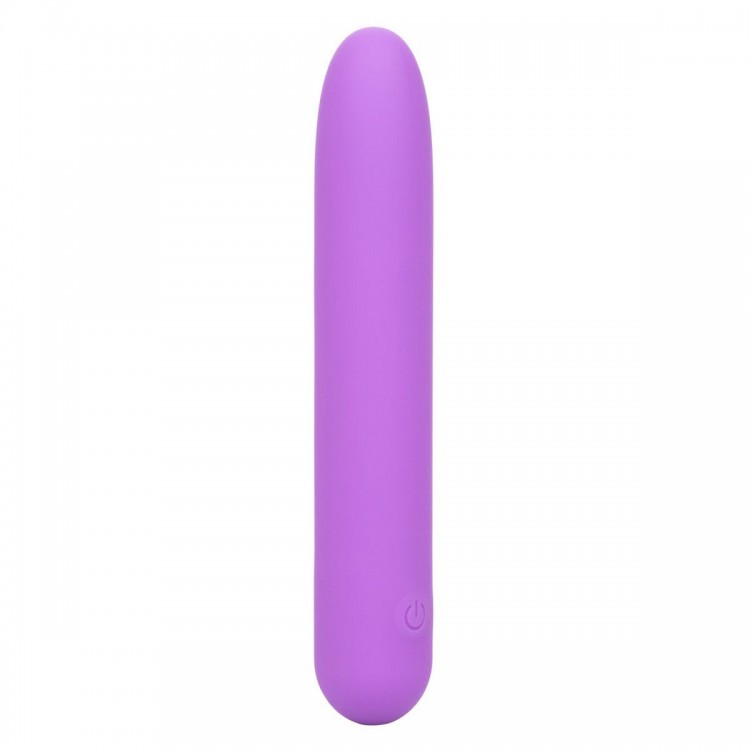 Фиолетовый мини-вибратор Bliss Liquid Silicone Mini Vibe - 10,75 см.