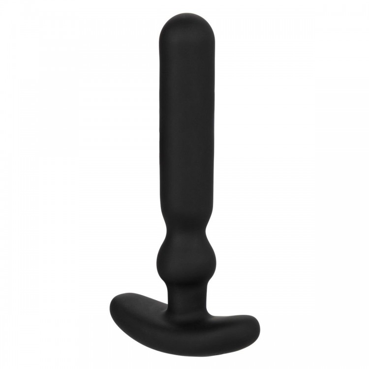 Черный анальный вибростимулятор Rechargeable Large Anal-T - 15 см.