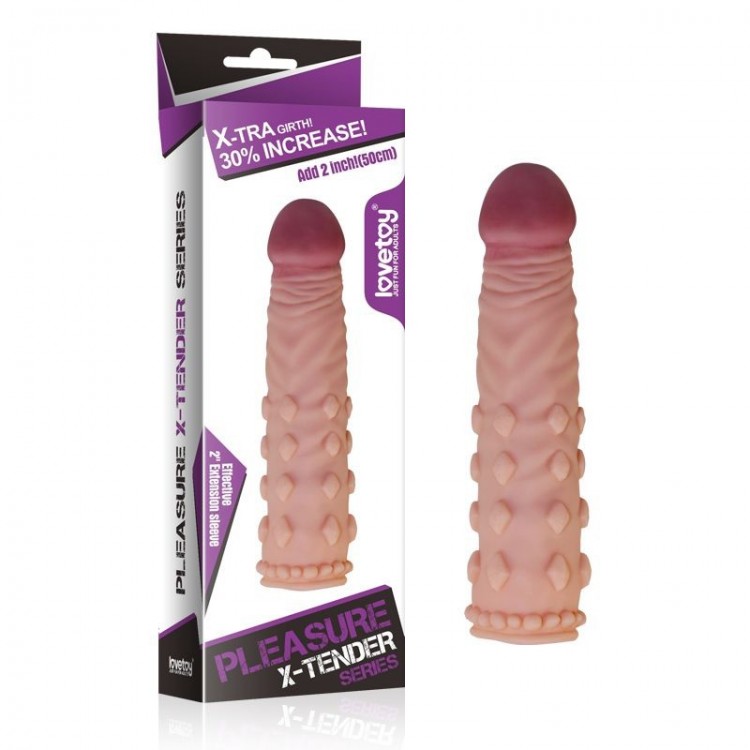 Телесная насадка-фаллос Super-Realistic Penis - 18 см. Телесная насадка-фаллос Super-Realistic Penis - 18 см.