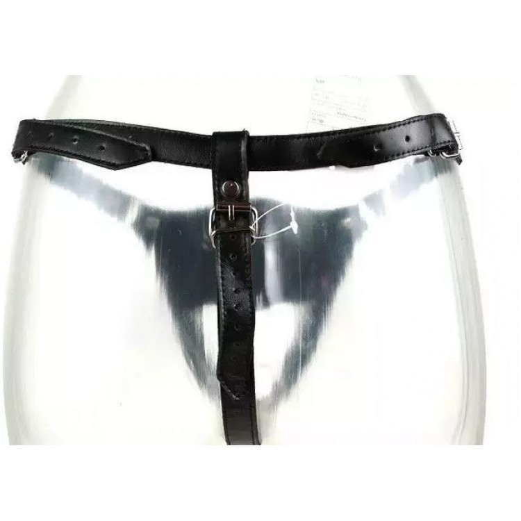 Женский страпон с гелевой насадкой-фаллосом - 18 см. Женский страпон с гелевой насадкой-фаллосом - 18 см.