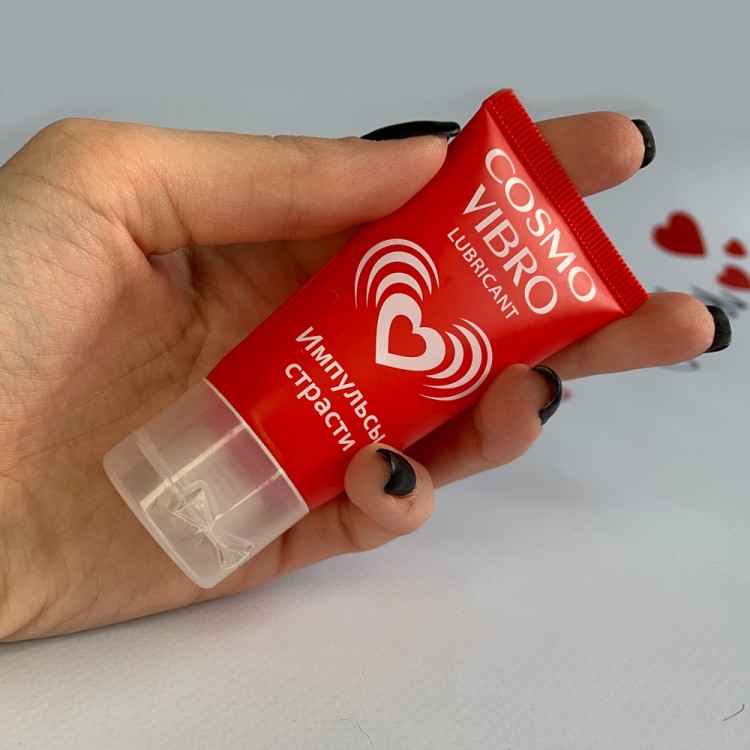 Женский стимулирующий лубрикант на силиконовой основе Cosmo Vibro - 25 гр.