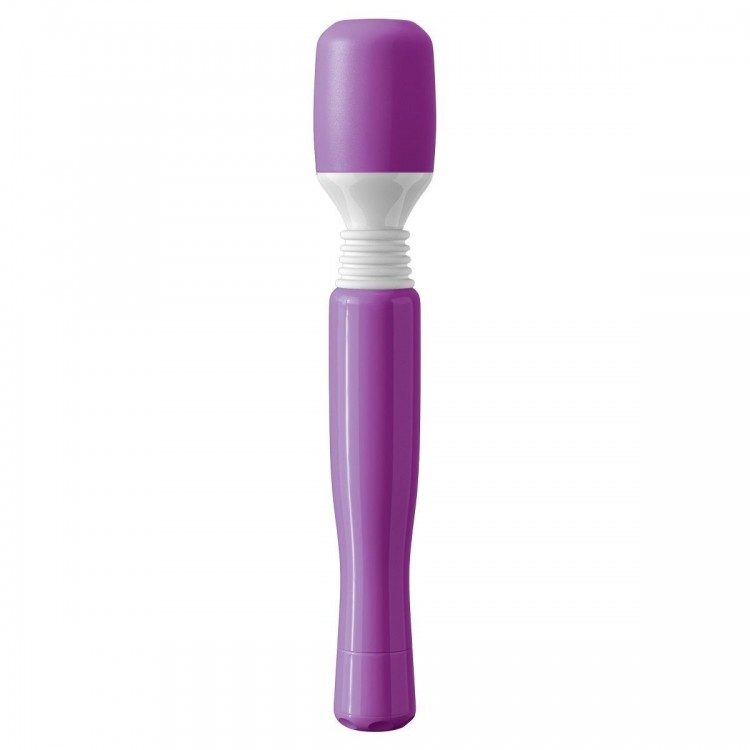 Фиолетовый вибромассажер Mini Wanachi
